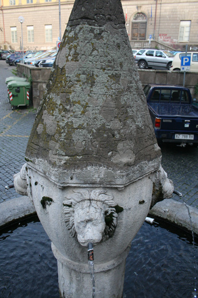 FOUNTAIN OF PIAZZA DANTE Viterbo ArteCitt