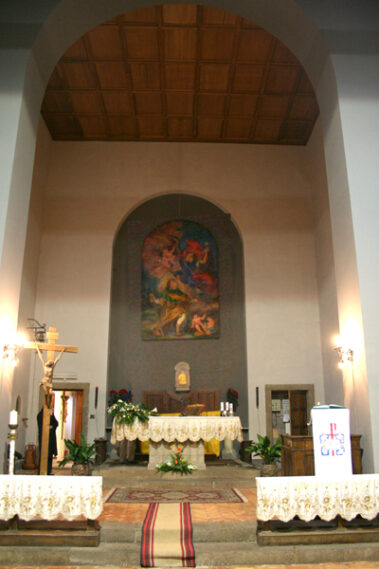 San Pellegrino e Angeli. Abside.