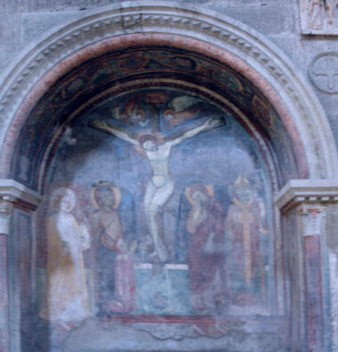 Crocifissione. Seconda cappella navata destra.