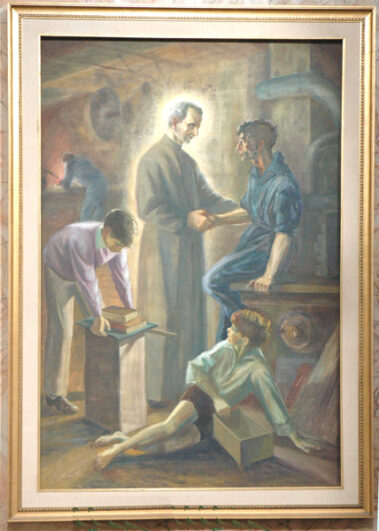 San Leonardo Murialdo. Seconda cappella parete sinistra.