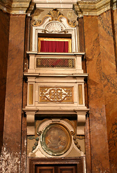 Evangelisti. Presbiterio.