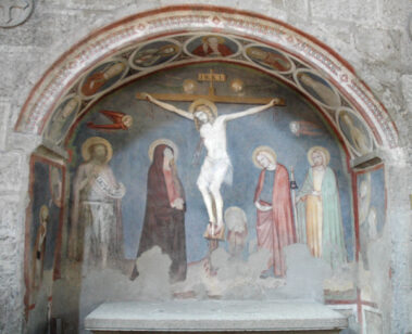 Crocifissione. Seconda cappella navata sinistra.