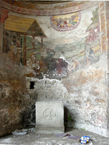 Cappella parete sinistra, navata sinistra.